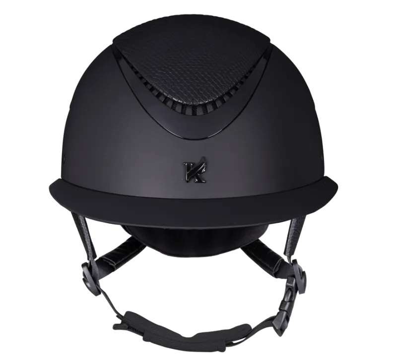 Karben Lorah Wide Peak Ellipse Riding Hat - Black